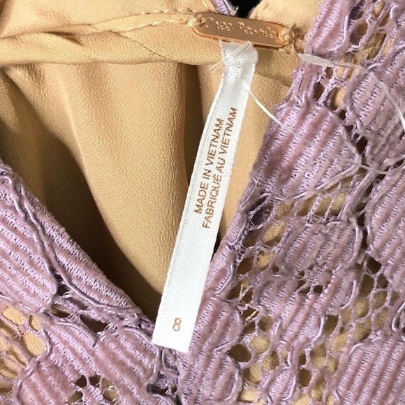 FREE people dangerous Lovelace mini dress - Picture 13 of 14